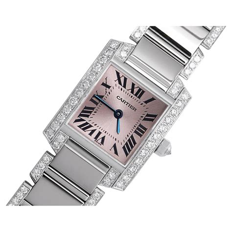 orologio cartier tank donna acciaio|cartier oro da donna.